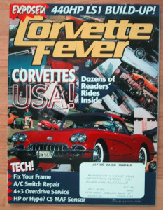 CORVETTE FEVER 1999 JULY - CALLAWAY LS1, 4+3, L79, TAN '77, '59, '78 PACE